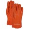 Magid 12 Orange Vinyl DoubleDipped PVC Coated Glove  Cut Level 1, 12PK T3083R - alternate 1